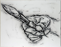 Hand with Brush